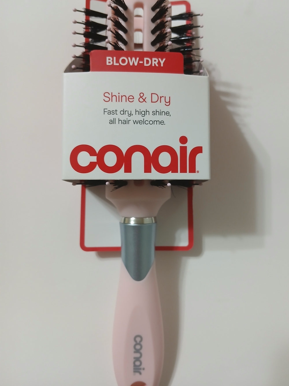 Conair Pink Blow-Dry Round Hair Brush
